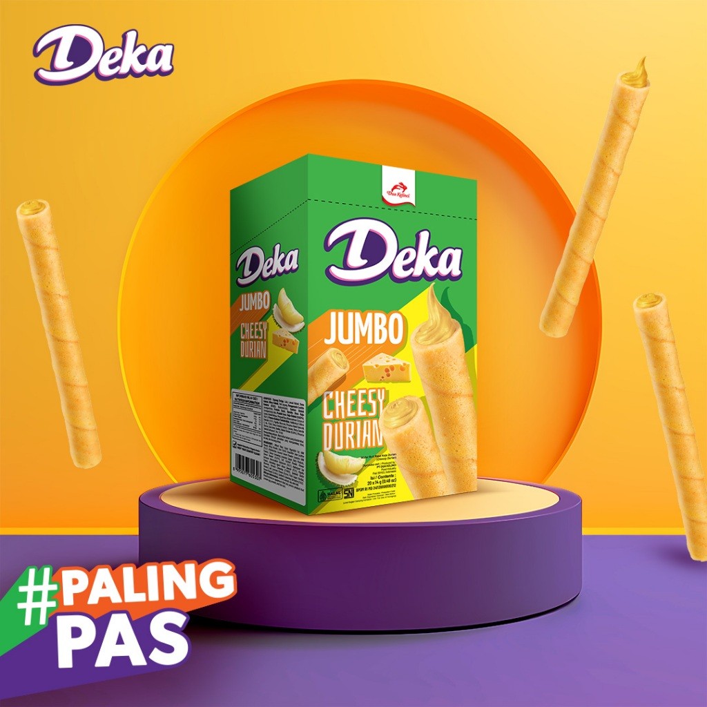 

DEKA Wafer Jumbo - Cheesy Durian (20x14g)