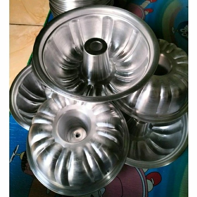 Loyang Bolu Cake Sultan Uk. 20 cm/Loyang Bolu Motif/Loyang Bolu/Lonyang Tulban