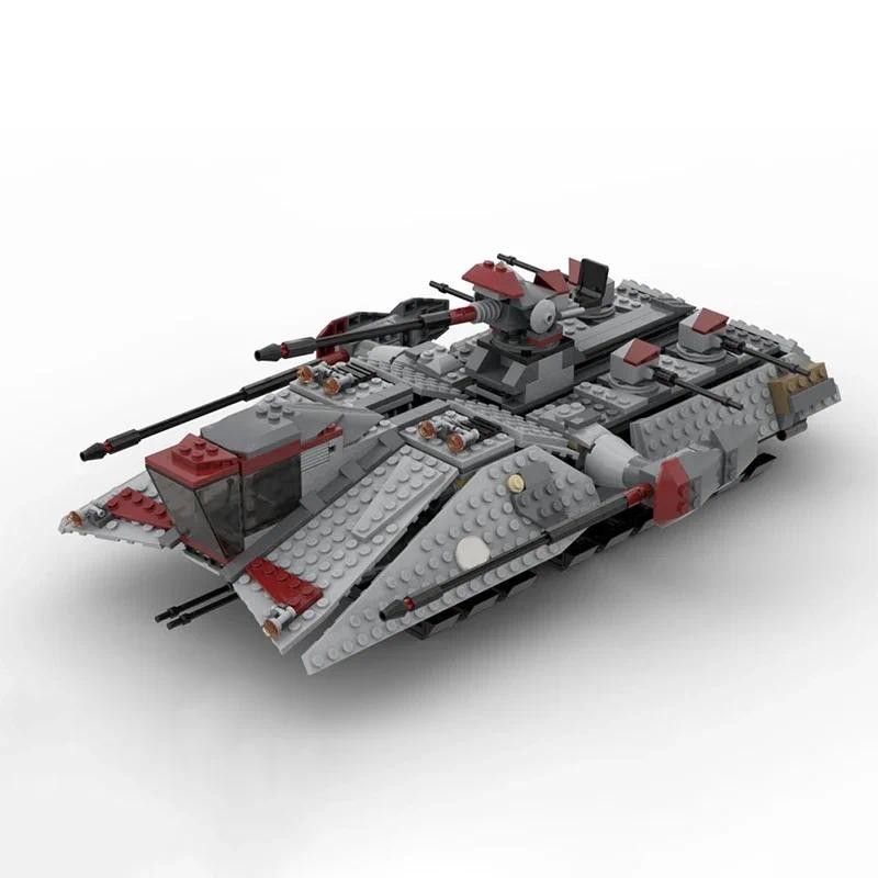 

1012PCS Moc Star Battle UT-AT - Unstable Terrain Armored/Artillery Transport Model Building Blocks Set Bricks Kid present