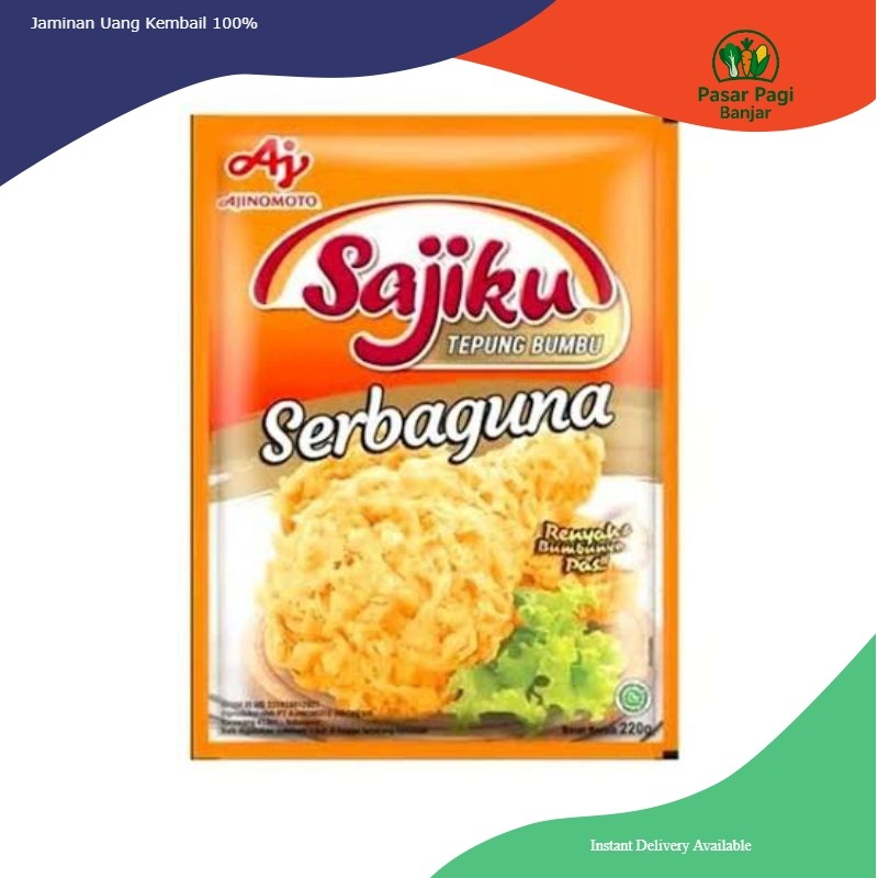 

Sajiku Bumbu Serbaguna Kemasan 220 gram
