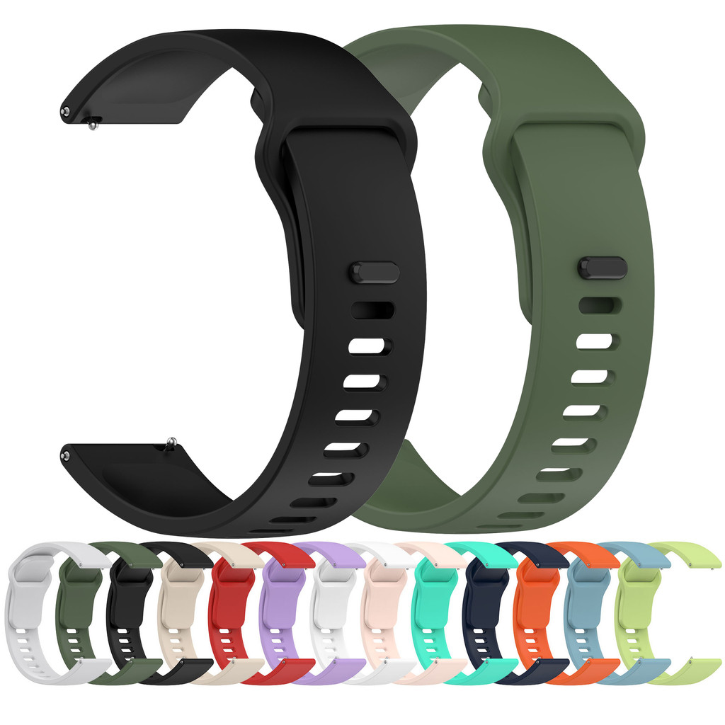 22mm Silicone Strap For Haylou Solar Plus RT3/LS16 Watch Bracelet Sport Band For Haylou Watch 2 Pro/