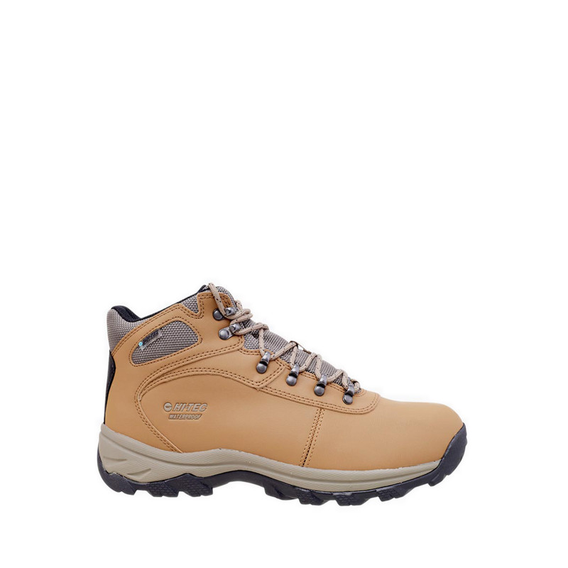 Hi Tec Men's Outdoor Waterproof Walking Shoes - Tan/Dune/Black