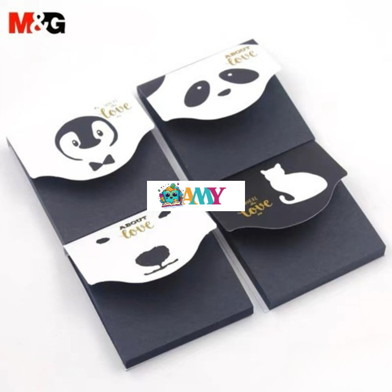 

(1 PCS 60 SHEETS) M&G STICKY NOTE BLACK YS-326 AMY STASIONARY