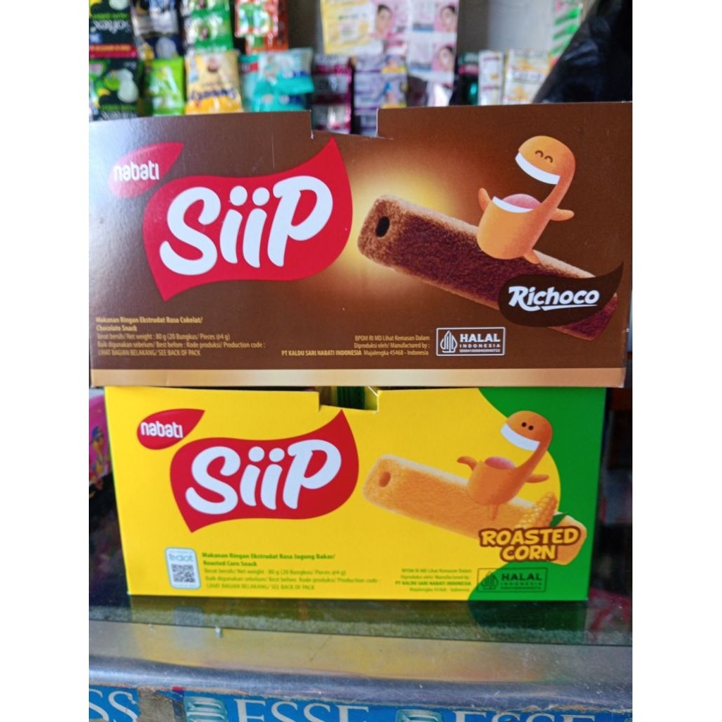 

SIIP isi 24 pcs rasa coklat dan jagung bakar