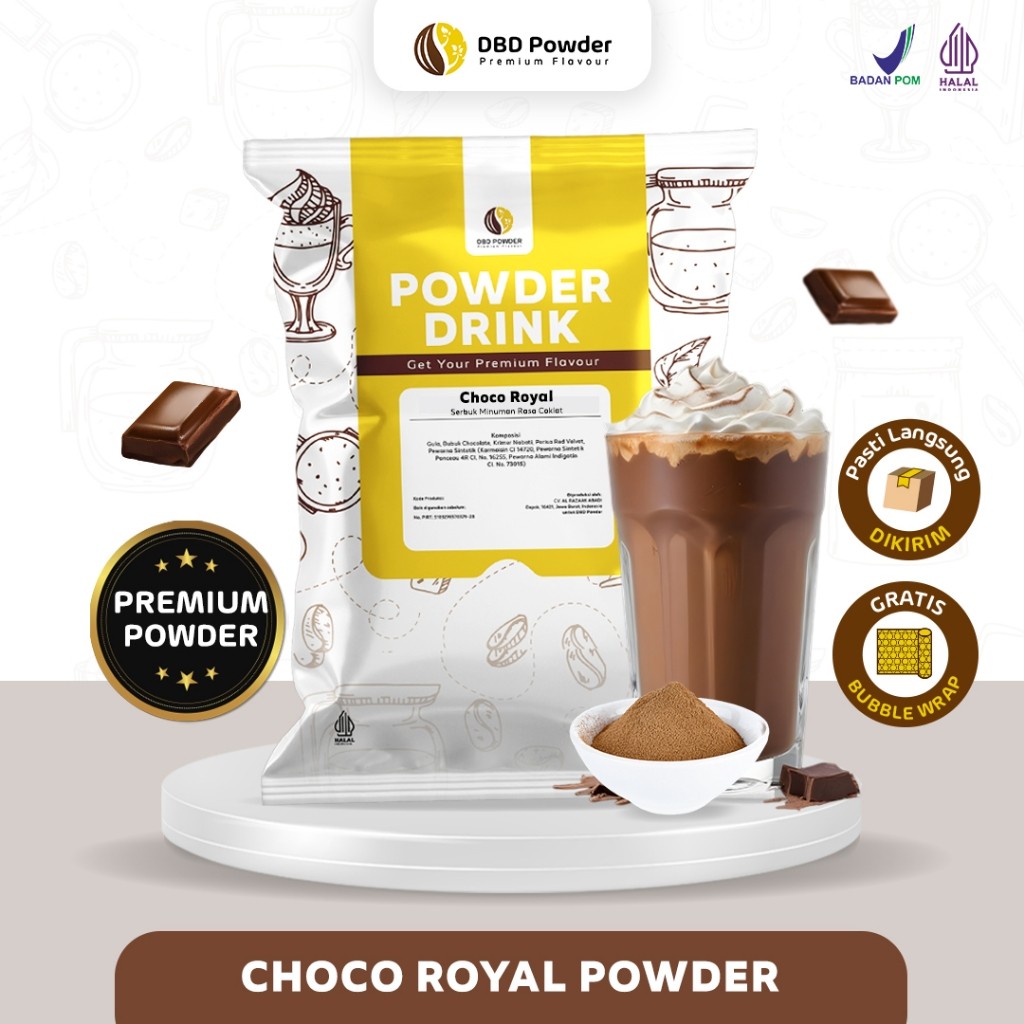 

[PREMIUM] Bubuk Minuman Choco Royal - Powder Choco Royal