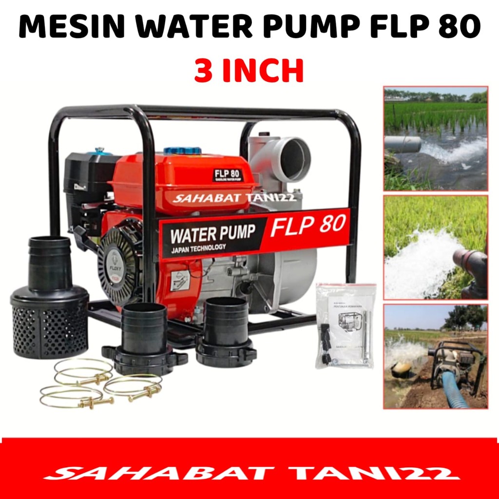 Mesin Pompa Air Sawah Irigasi Alkon Water Pump 3 Inch 2 Inch Pompa Sedot Air Irigasi Sawah Alkon 2 I