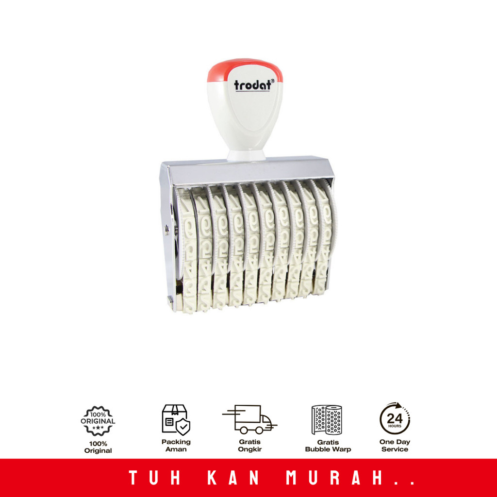 

TRODAT STEMPEL 10 DIGIT 151810 18 MM