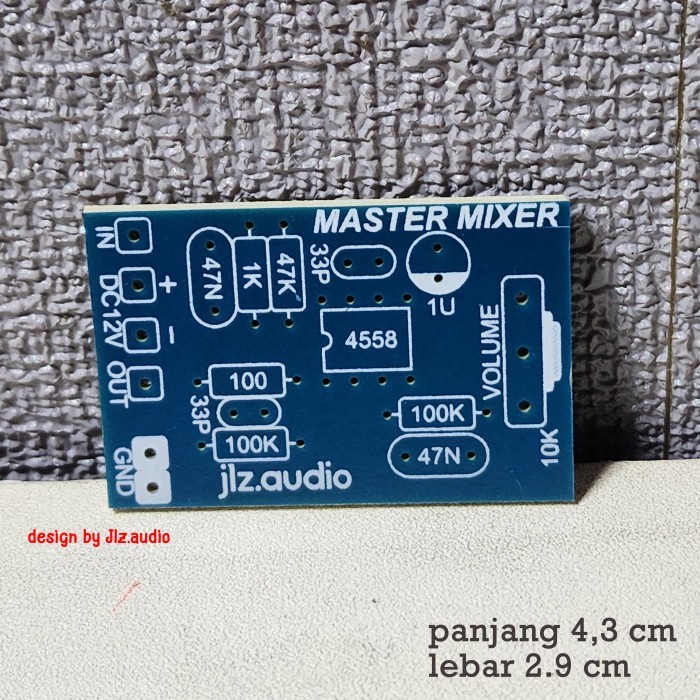 (EP)  PCB MASTER MIXER 1 POTENSIO