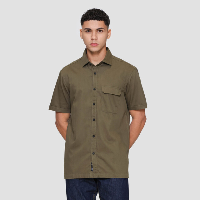 Lois Pocket Kemeja Lengan Pendek Pria 122043191