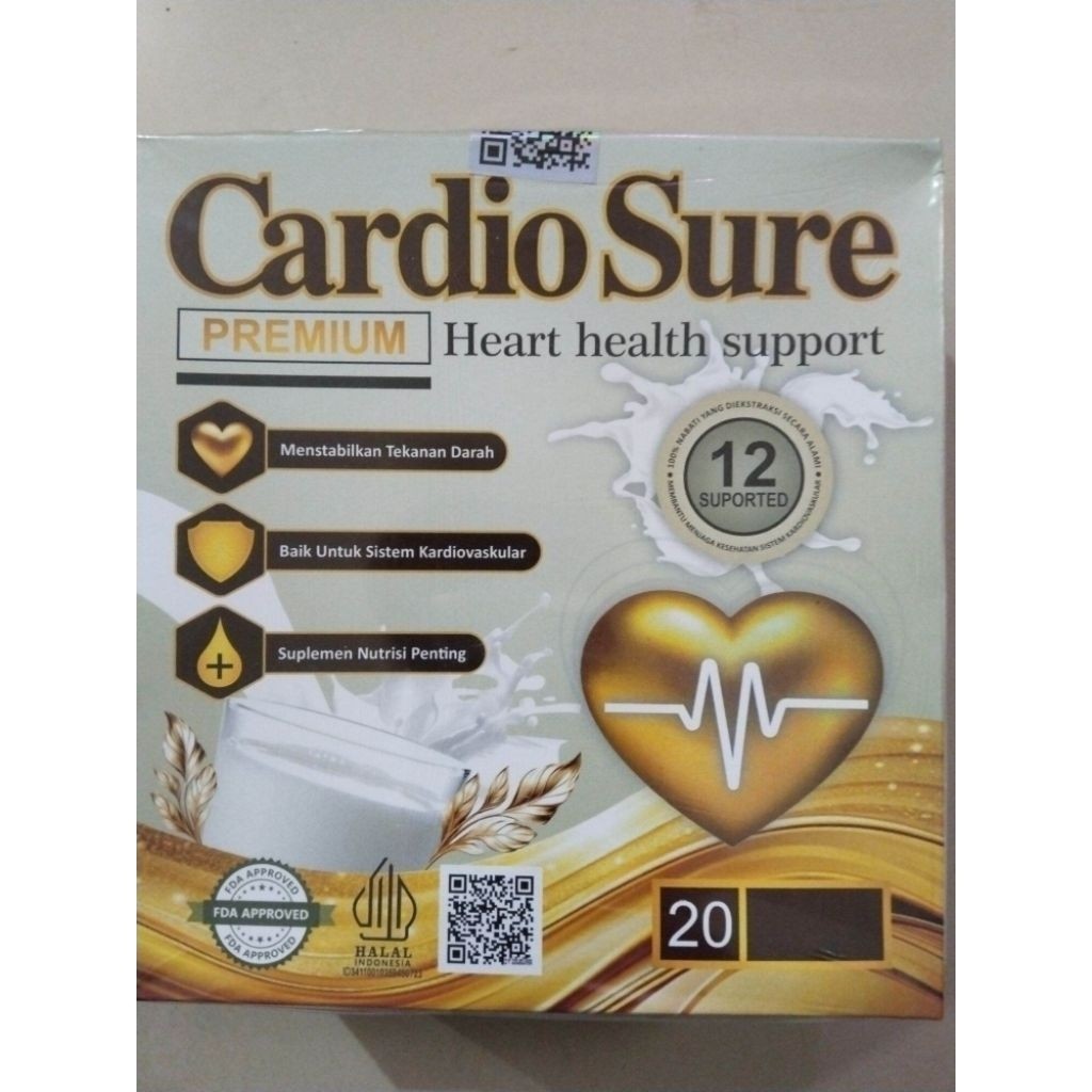 

CARDIOSURE MILK SUSU ORIGINAL OBAT HIPERTENSI ATASI TEKANAN DARAH TINGGI JANTUNG TURUNKAN KOLESTROL & ASAM URAT SECARA EFEKTIF