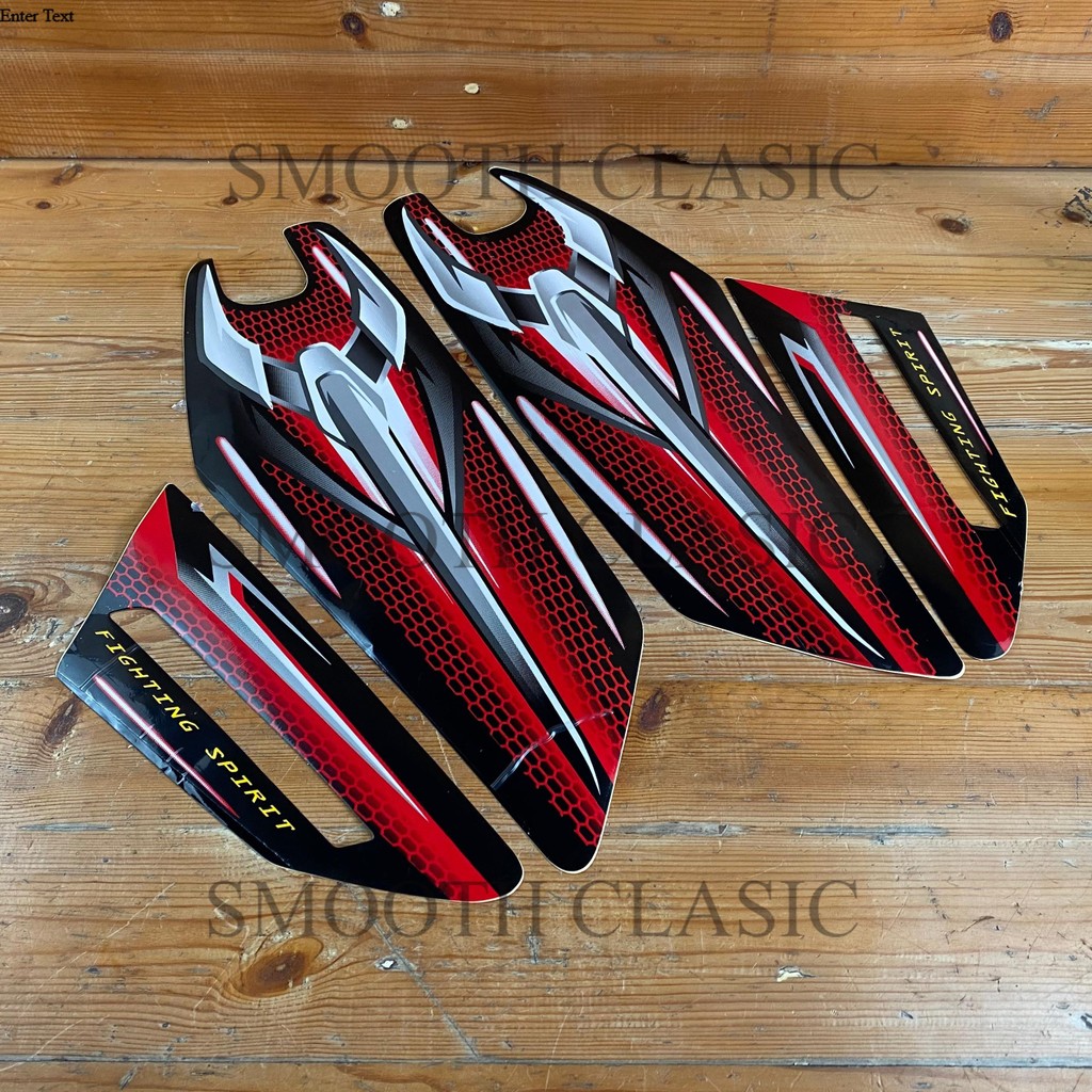 Striping rx king 2007 merah