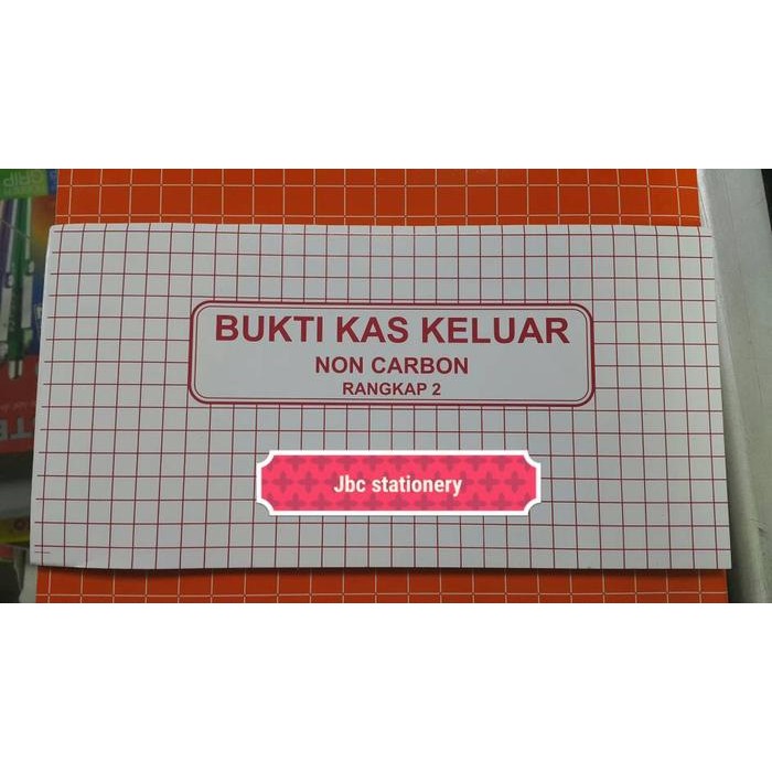 

BUKU BUKTI KAS KELUAR RANGKAP 2