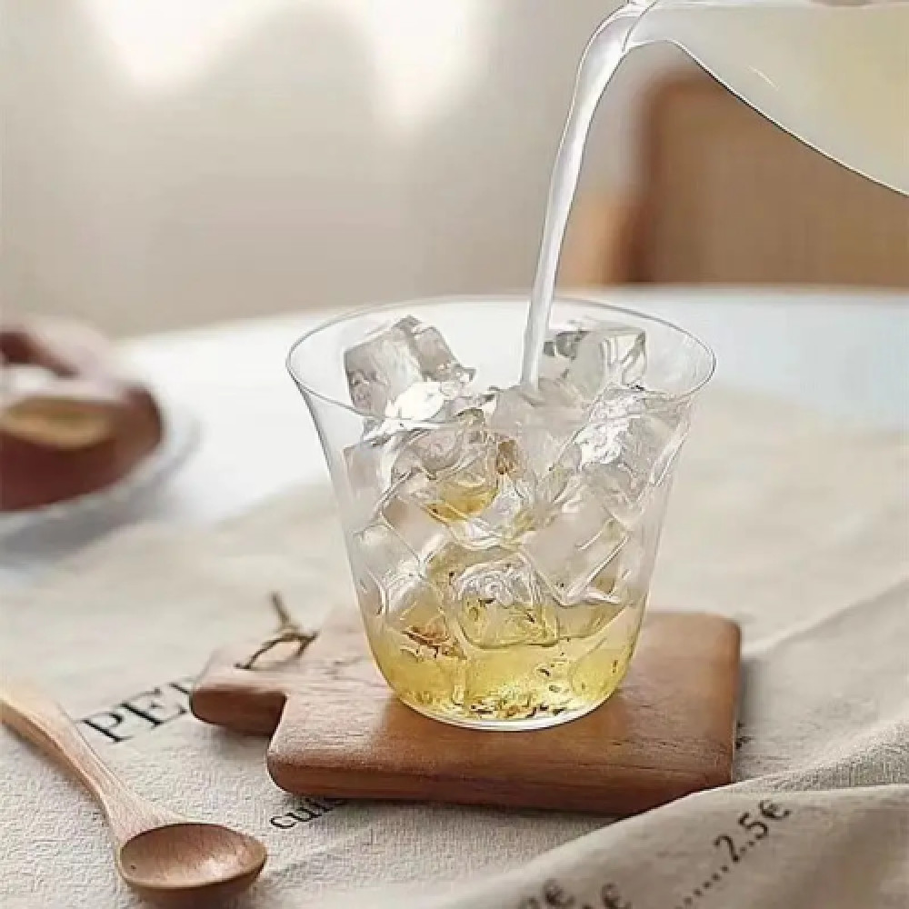 JKMLLCM  Gelas Whisky Cocktail Wide Mouth Thin Rock Glass 250ml - CG136