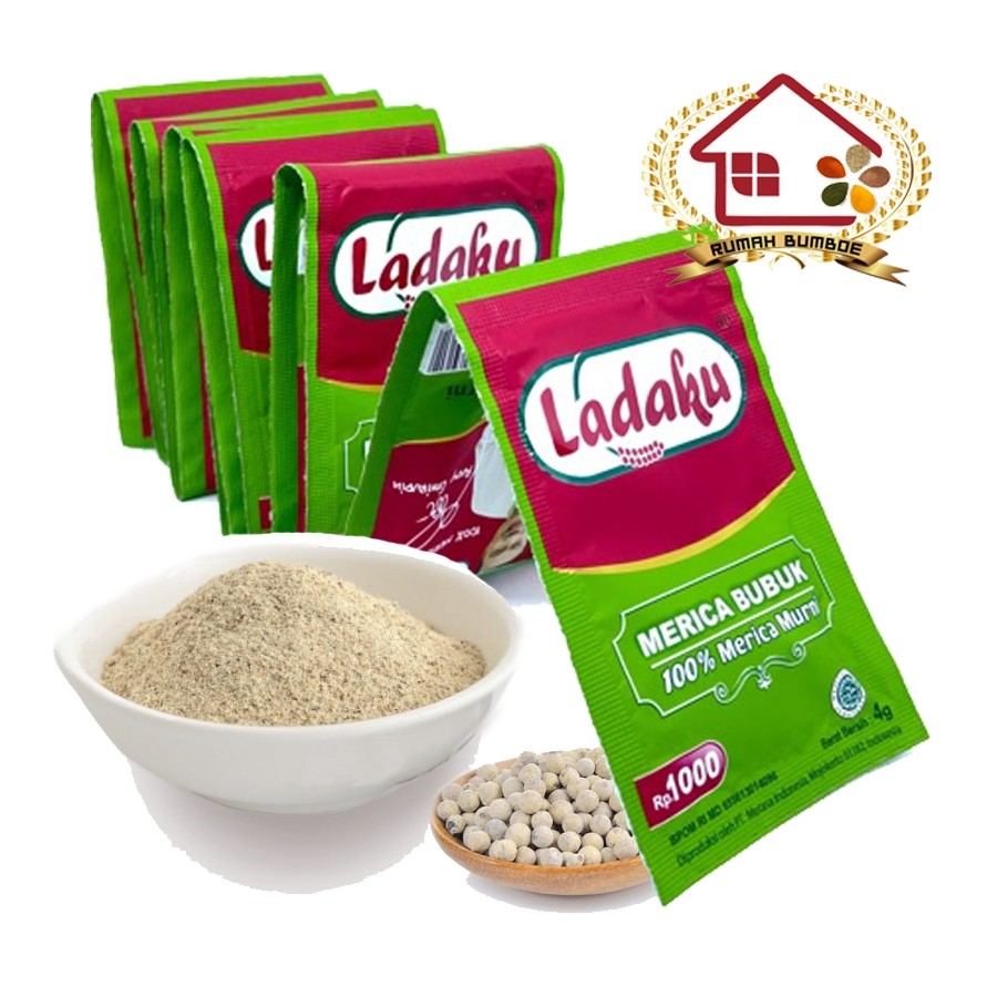 

[COD] (12 sachet x 3gr) LADAKU Merica Bubuk Renceng
