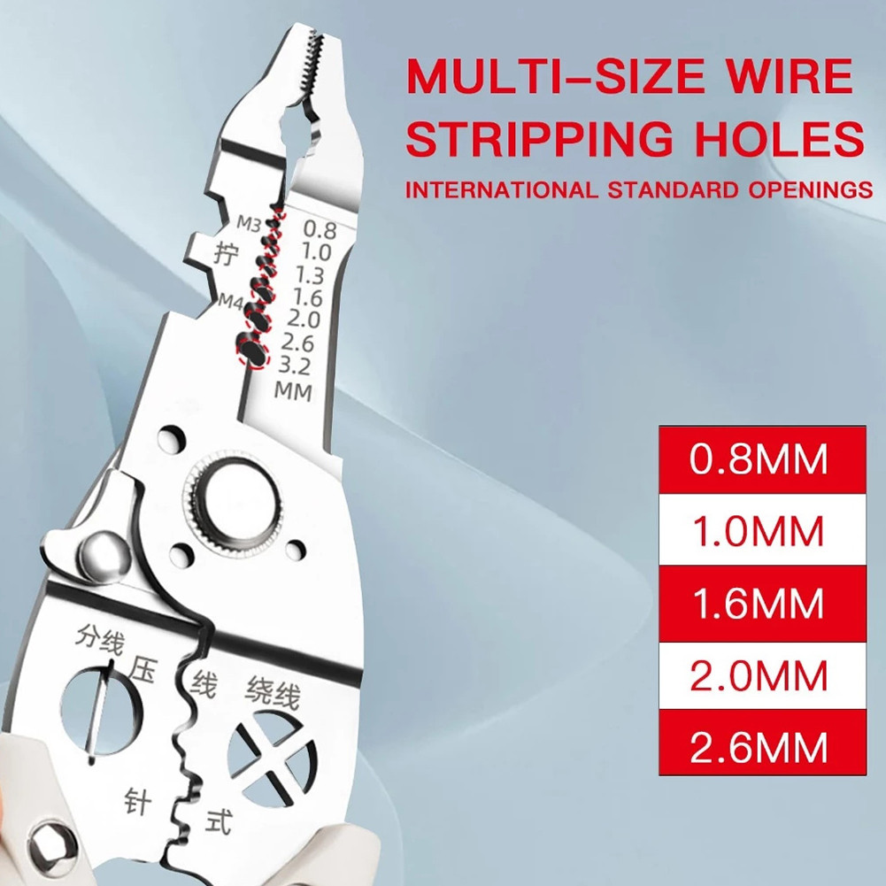 Tang Pengupas Kabel Multifungsi, Tang Pengupas Kabel, Tang Perbaikan Kabel Multifungsi, Pemotong Pen