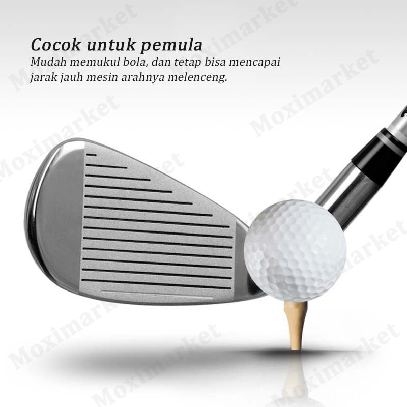 PROMO TERBARU Tongkat Golf Karbon Cougar Golf Iron 7 Stik Golf Pria Wanita Pengemudi Pemula/Stik