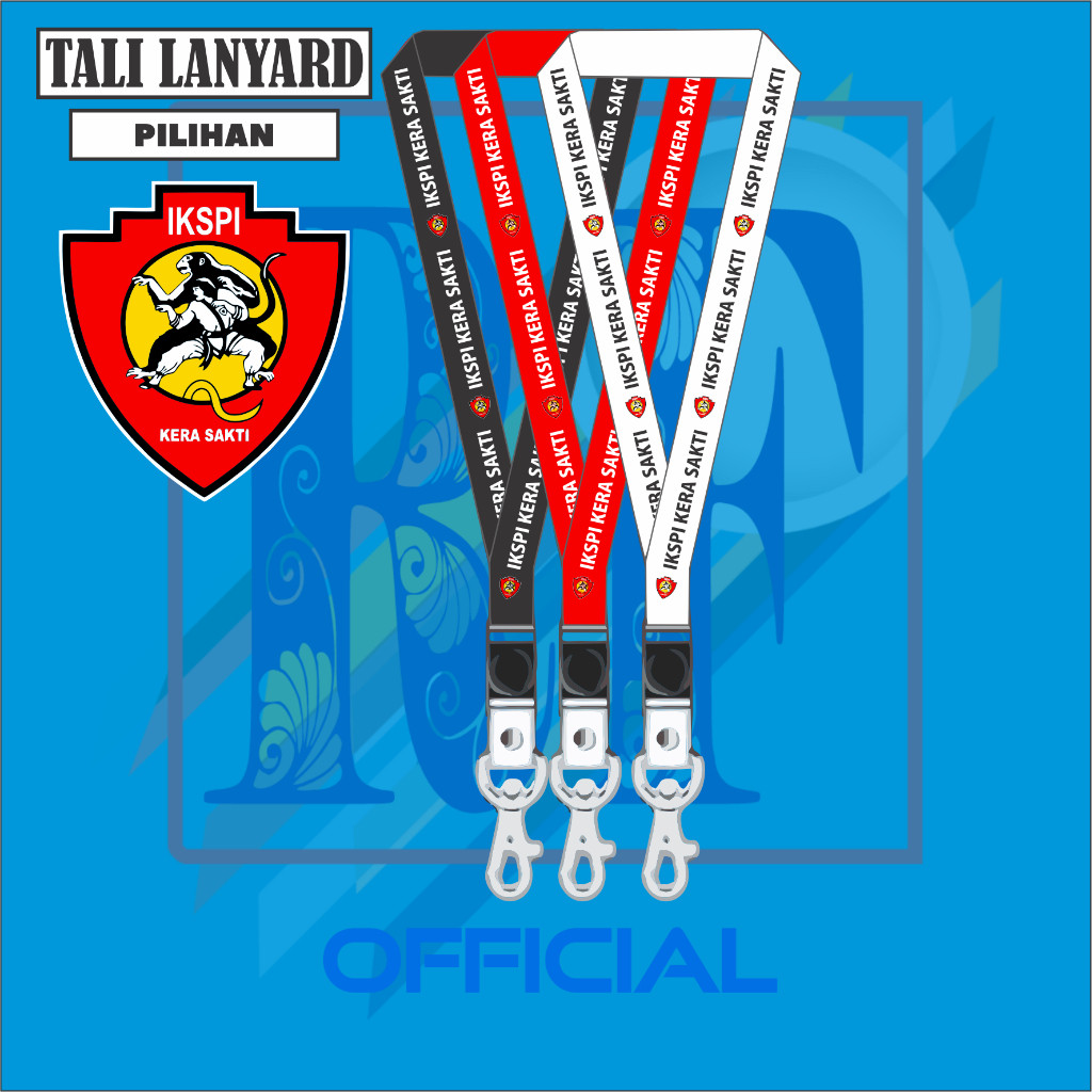 

TALI LANYARD IKSPI KERA SAKTI - TALI ID CARD IKATAN KELUARGA SILAT PUTRA INDONESIA GANTUNGAN KUNCI GANTUNGAN FLASHDISK GANTUNGAN NAMETAG TALI LANYARD BEST SELLER COD