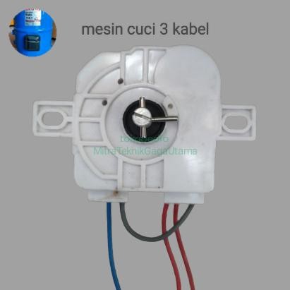 timer 3 kabel mesin cuci