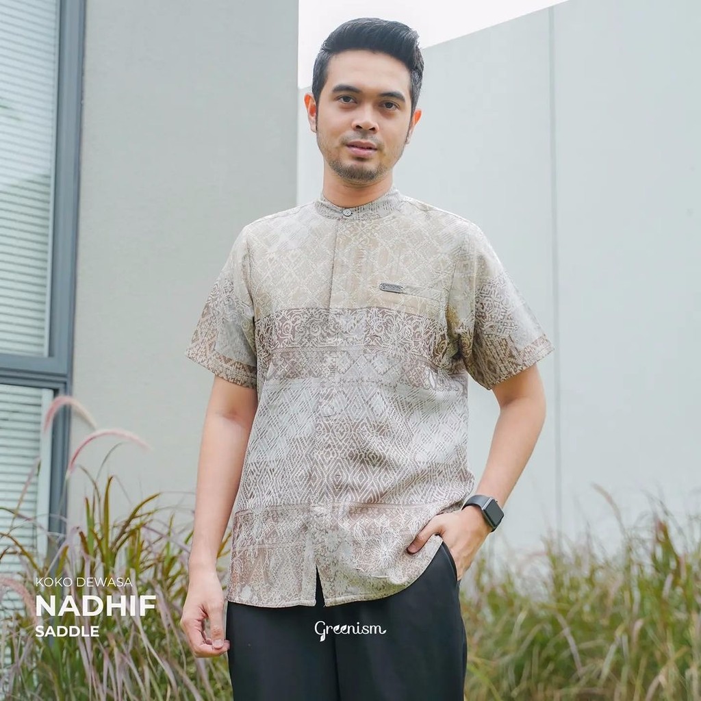 GREENISM | NADHIF KOKO DEWASA PENDEK | READY STOCK
