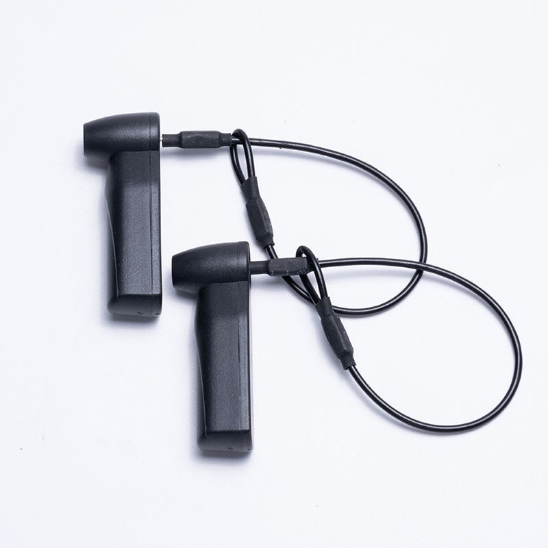 

100 Pieces Bag Stores Anti Theft Lanyard EAS AM Hard Tag EAS Security Tag EAS Hard Tag for Anti Shoplifting