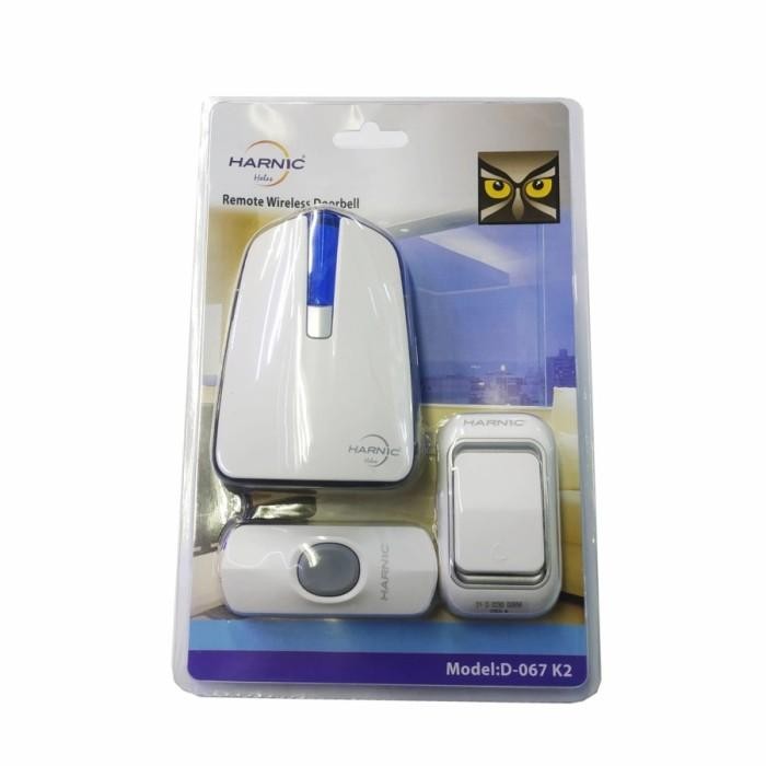 Bel Rumah Heles Harnic D-067K2 - Wireless Door Bell 2 Remote