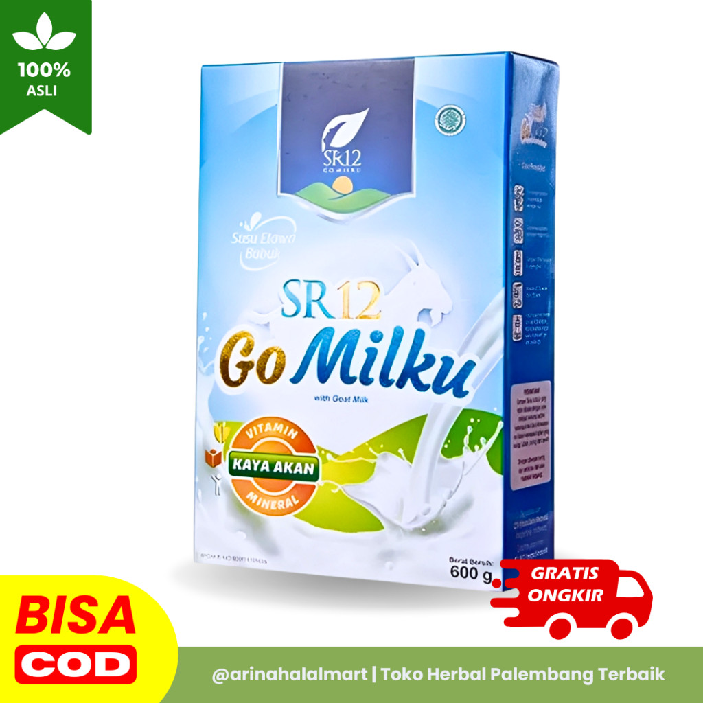 

SR12 Susu Kambing Etawa Go Milku Original Untuk Kesehatan Ukuran 600gr