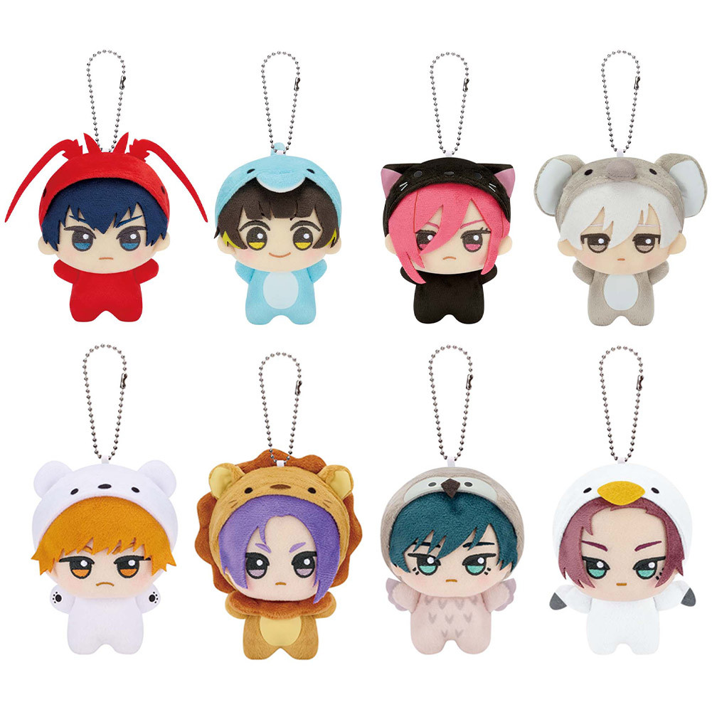 Anime Plush Pendant KeyChain Yoichi Isagi Nagi Seishiro Mikage Reo Rin Itoshi Itoshi Sae plush doll 