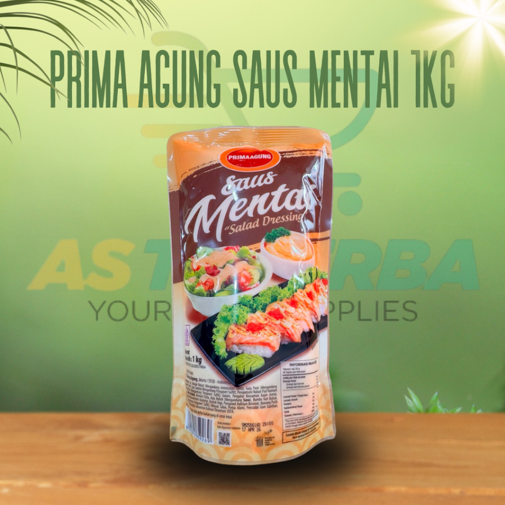 

Prima Agung Saus Mentai 1Kg