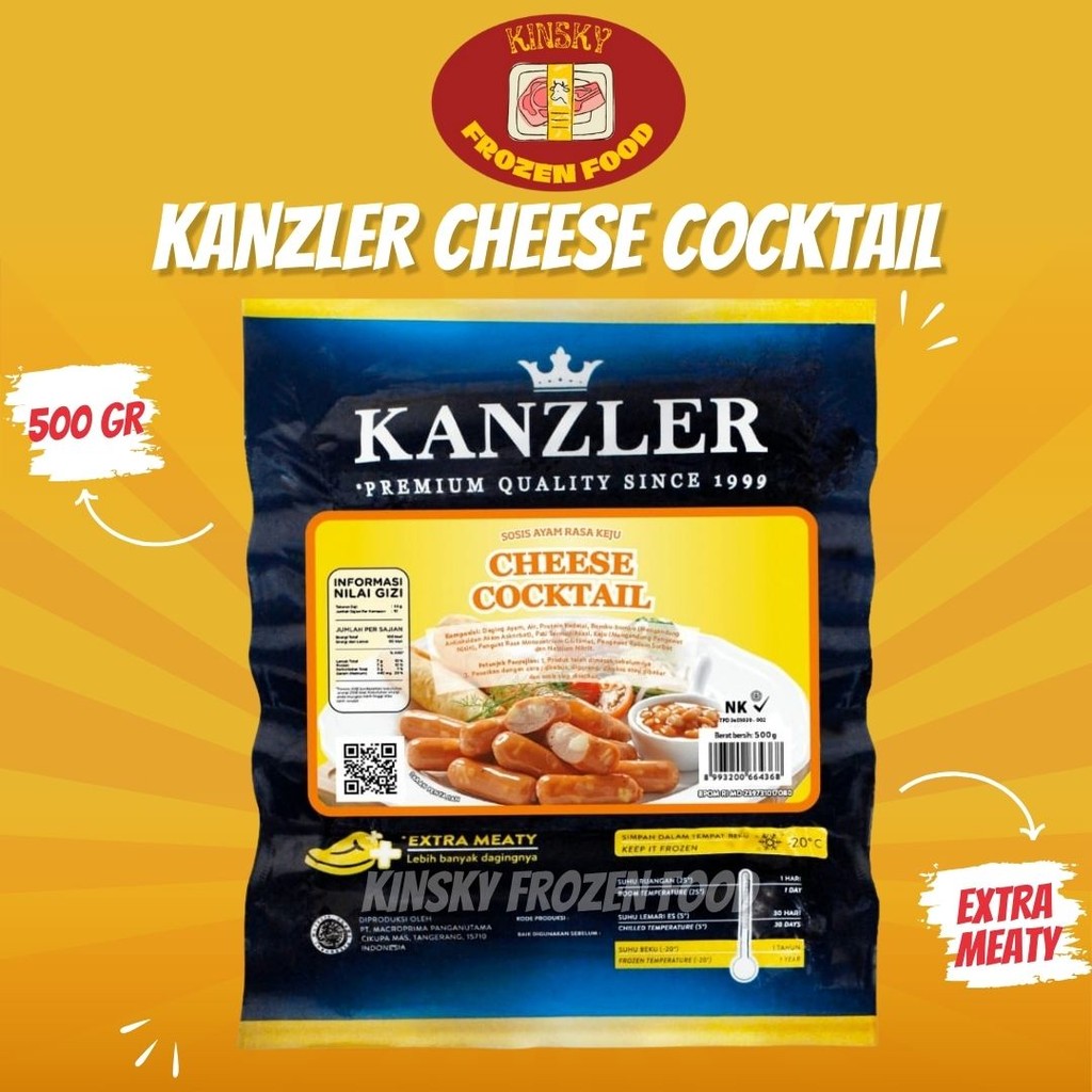 

KANZLER CHEESE COCKTAIL 500GR
