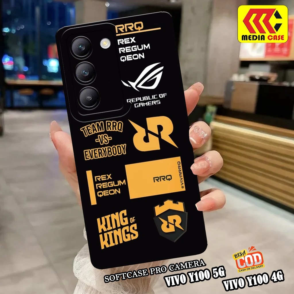 Case Hp VIVO Y100 5G / Y100 4G NFC 2024 Terbaru - Motif Case Gamers - Casing VIVO Y100 5G / Y100 4G 