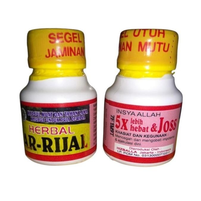 Kapsul herbal ar-rijal Original / Afiamitra