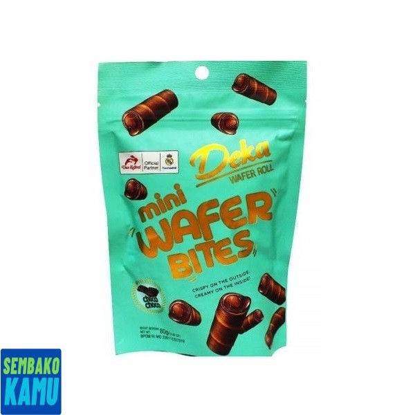 

Deka Wafer Roll Mini Bites Choco 80 gr