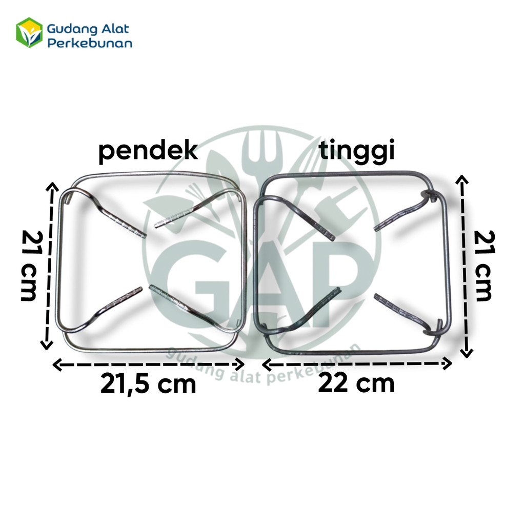 TATAKAN KOMPOR/DUDUKANKOMPOR HITACHI/STAINLESS
