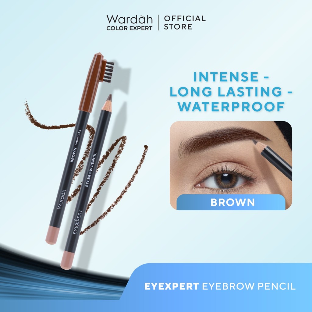 [FLASH SALE SBD] Wardah EyeXpert Eyebrow Pencil - Makeup - Eye Make Up - Eyeliner - Eye Liner - Eyel