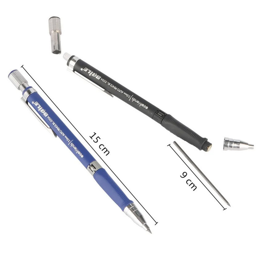 

AGNGSTR BAILE Pensil Mekanik Mechanical Pencil 2B 2mm 12 Isi - BL-621