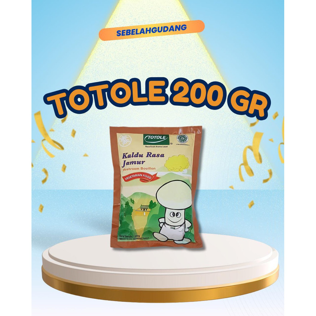 

New Totole Kaldu Jamur 200 GramPremium