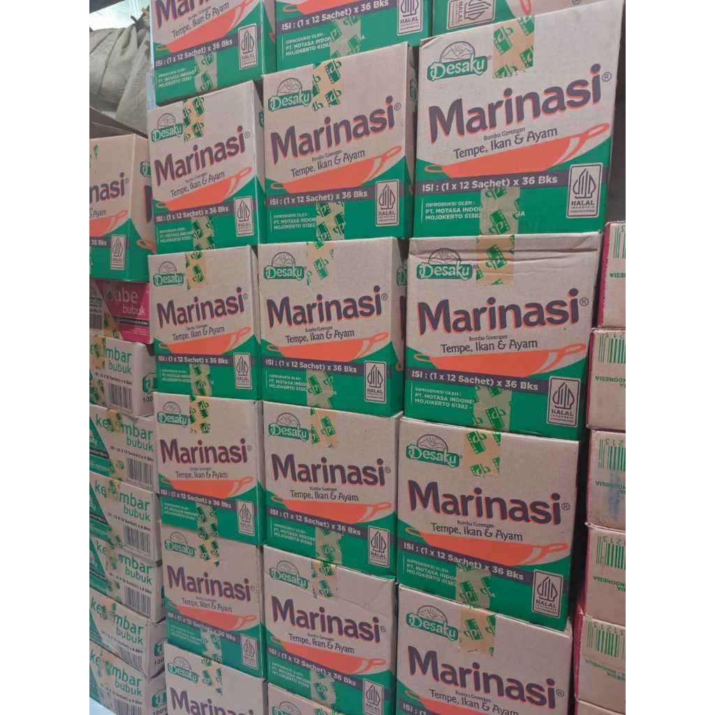 

( SIDOARJO ) BUMBU MARINASI DESAKU 1DUS ISI 36PACK