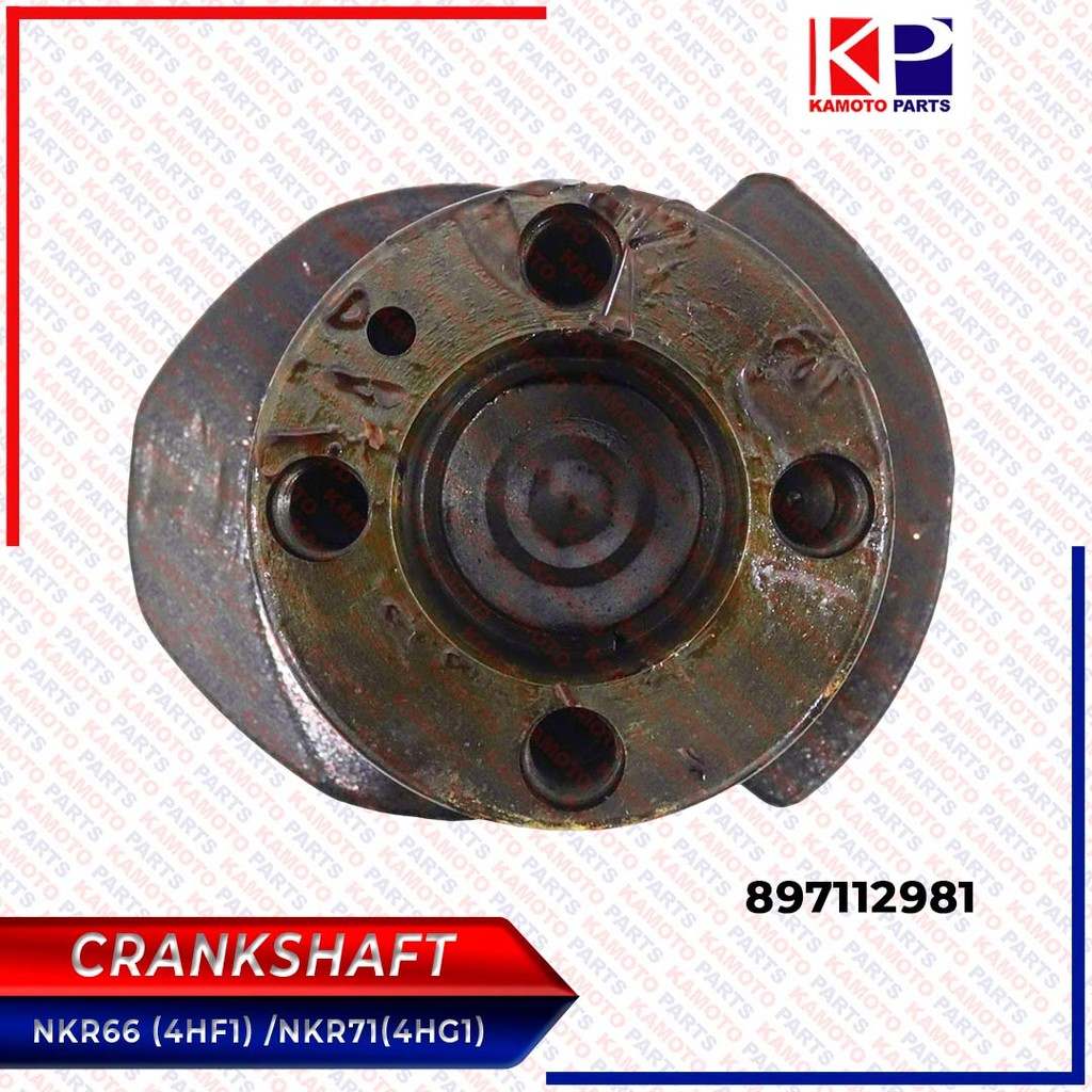 CRANKSHAFT KRUK AS KROAS NKR66 (4HF1) /NKR71(4HG1) KP 897112981