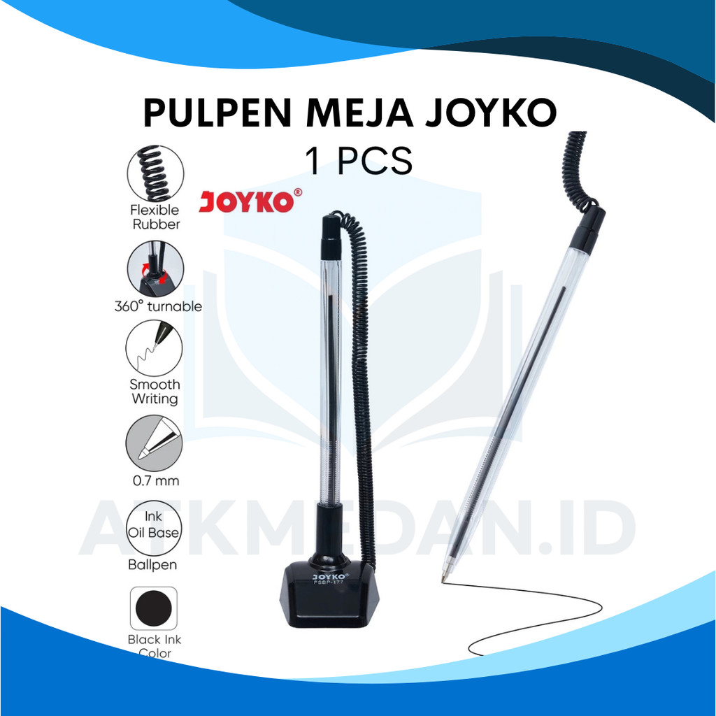 

PULPEN MEJA | PULPEN BERDIRI JOYKO PEN STAND PSBP-177 0.7MM
