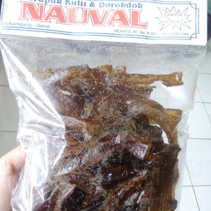 KERUPUK KULIT SAPI/KERBAU MENTAH KHAS KOTA GARUT