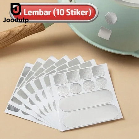 JOODUTP Penambal Panci Anti Api 10PCS Lem Tambal Panci Bocor Aluminium Tape Tahan Panas
