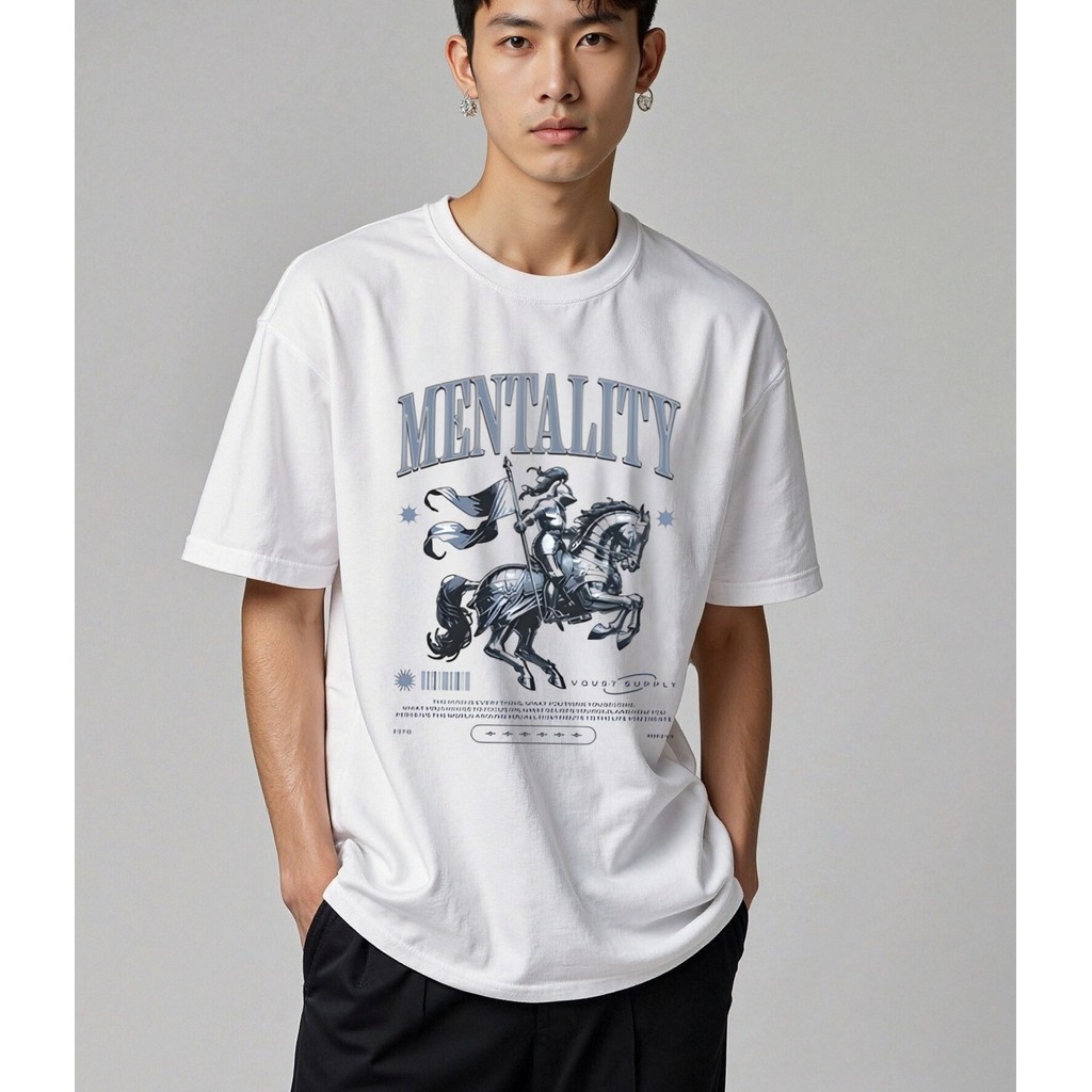 Pola Pikir Ksatria  Kaos Pria