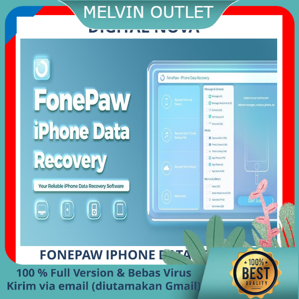 FonePaw iPhone Data Recovery – Pulihkan Data iPhone dengan Mudah & Cepat | Iphone | Recovery | IOS