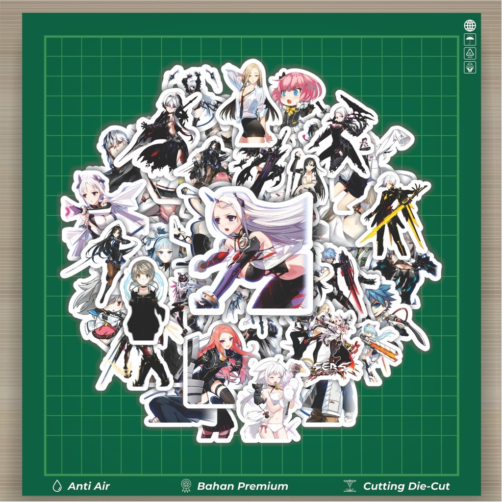 

HOT 50 PCS STIKER Stiker Game Series Closers Karakter Mix 1 Stiker Fashion Cars Decal Dingin Kartu Album Custom Vinyl Anti Air- Sticker Aesthetic Buku Journal Koper Casing HP Tablet Laptop Helm Motor Botol Minum
