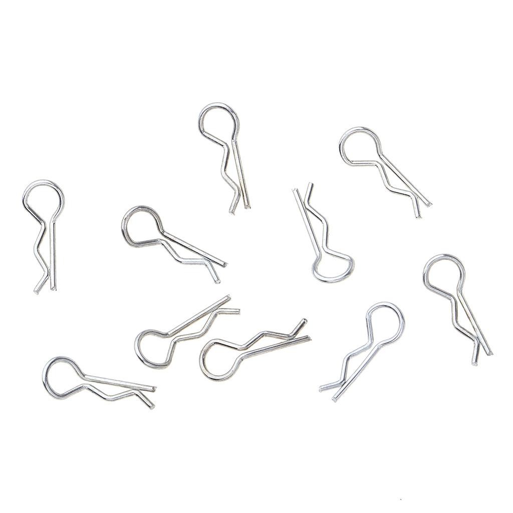 10pcs RC Car Body Shell Clip Pin R-Pins for K969 K979 1:28 RC Car
