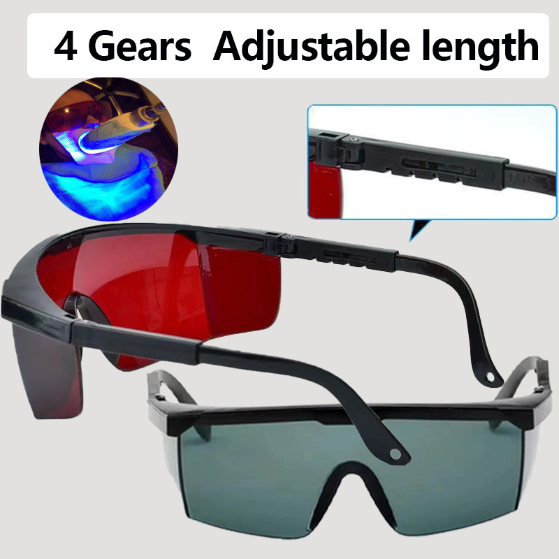 Kacamata Anti Laser / Kaca Mata Light Cure Red Merah / Kacamata Keselamatan Klinik Gigi