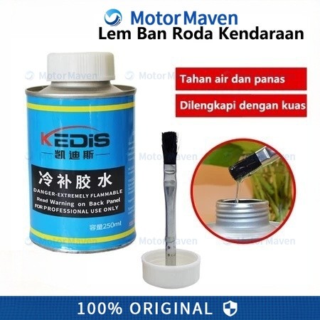 250 ML Lem Tambal Ban Lem Perbaikan Ban Lem Ban Hitam Roda Kendaraan - Lem Ban Roda Kendaraan Car Ti