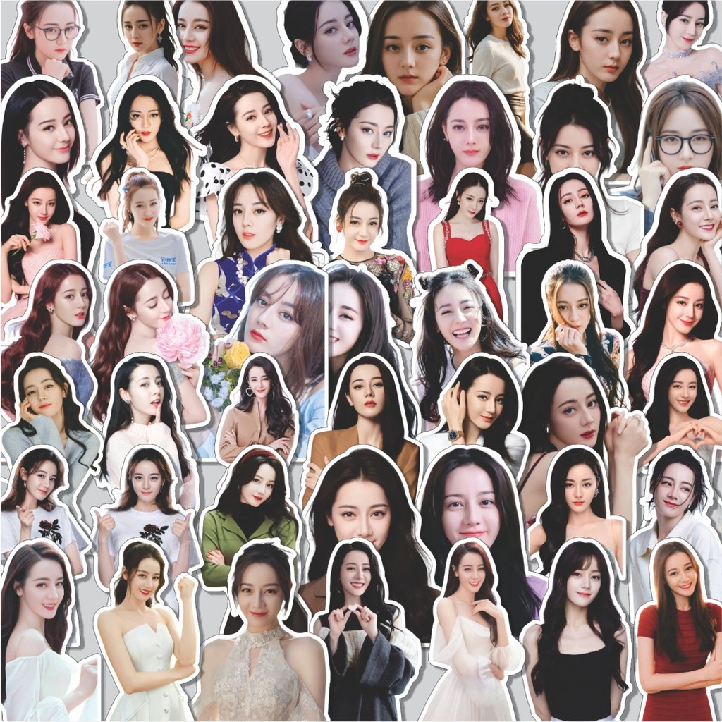 

Stiker Cutting Pack Stiker Dilraba Dilmurat Isi 100Pcs Series Aesthetic Lucu Keren Untuk Koper Bahan Vynil