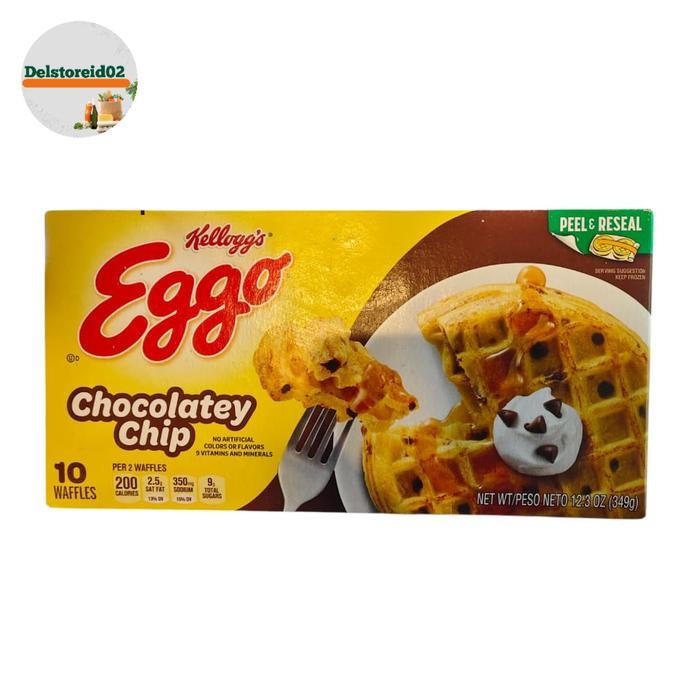 

Kellogg's eggo chocolatey chip 349 gram