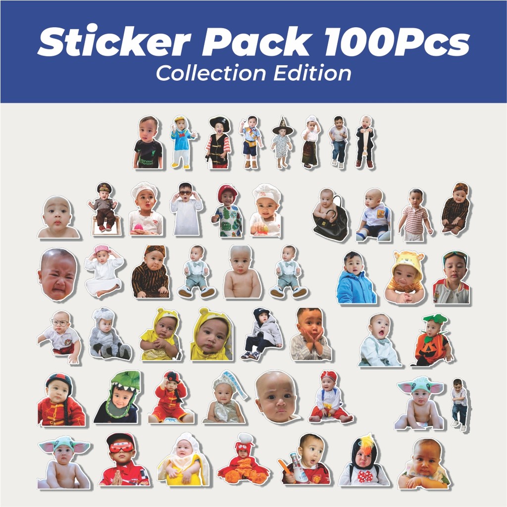

Hot Stiker Rayyanza Malik Ahmad Lucu Anti Air Stikers Berperekat Waterproof Sticker Decal Buat Motor Helm Buku Journal Koper Casing HP Laptop Botol Minum